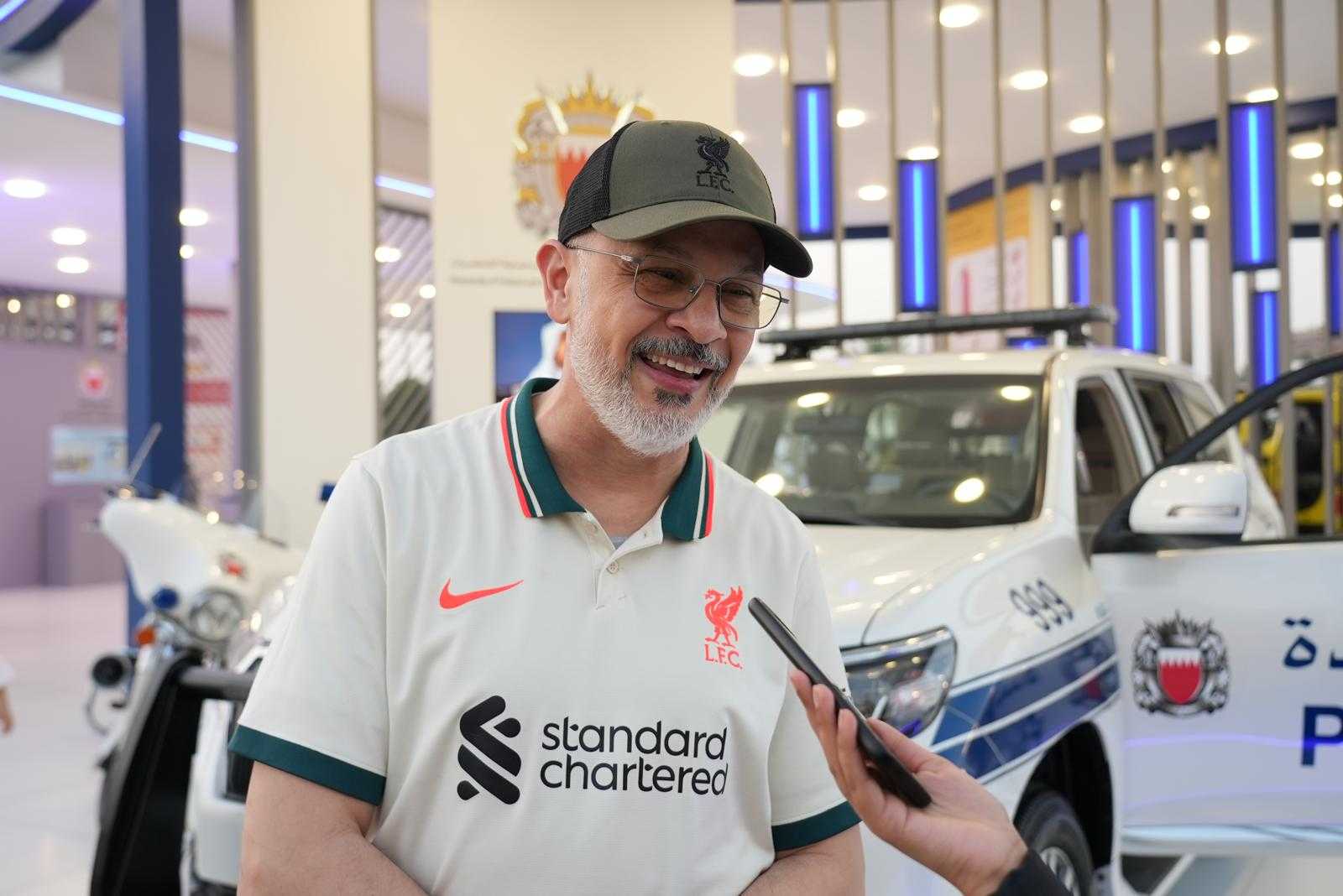  وزارة الداخلية تشارك في فعاليات الفورمولا 1 بحلبة البحرين الدولية وتعرض أبرز خدماتها ومبادراتها التقنية والتوعوية<